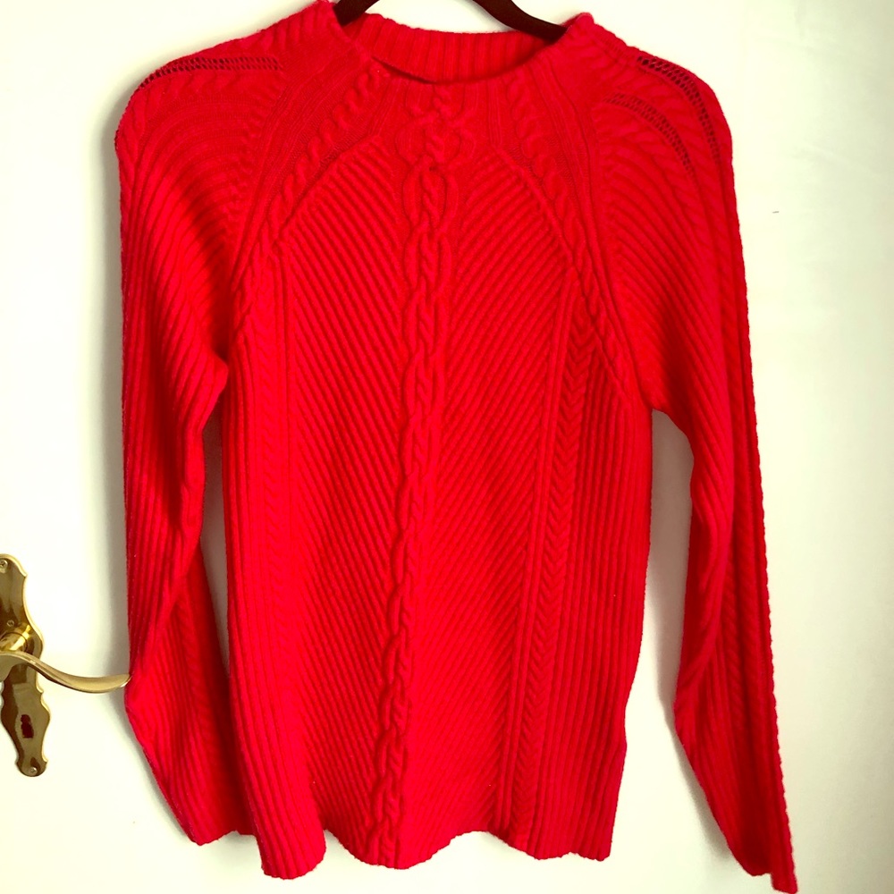 Red sweater
